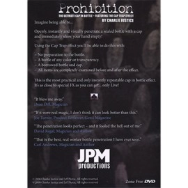 Prohibition 2.0 (2 DVD Set) by Charlie Justice and Jeff Pierce - DVD