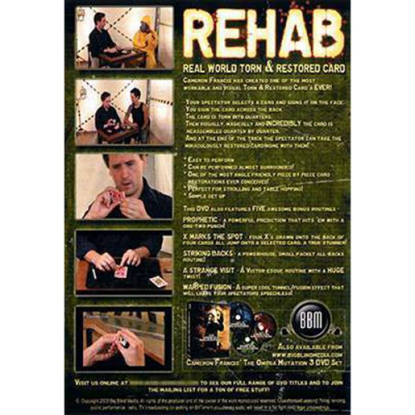 Rehab by Cameron Francis & Big Blind Media - DVD