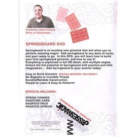 Springboard (Gimmick and DVD) by Jesse Feinberg - DVD
