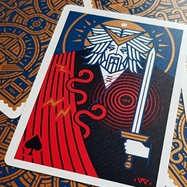 Mazzo di carte Egoism Rust by Giovanni Meroni