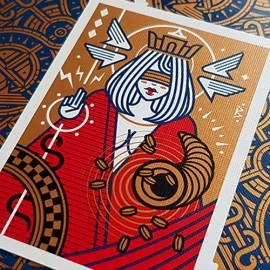 Mazzo di carte Egoism Rust by Giovanni Meroni