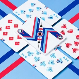 Mazzo di carte HYPER NEON Playing Cards by Riffle Shuffle