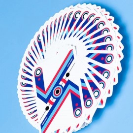 Mazzo di carte HYPER NEON Playing Cards by Riffle Shuffle