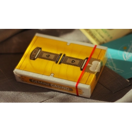 Mazzo di carte Gemini Casino Yellow