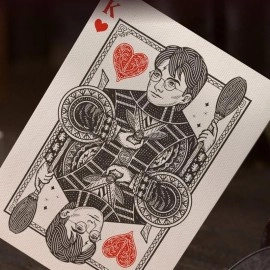 Mazzo di carte Harry Potter by Theory11 - Gialle (Tassorosso)