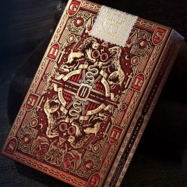 Mazzo di carte Harry Potter by Theory11 - Rosse (Grifondoro)