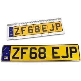 LICENSE PLATE PREDICTION - UNITED KINGDOM (Gimmicks and Online Instructions) by Martin Andersen
