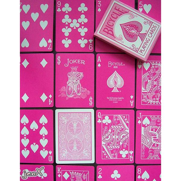 Mazzo di carte Bicycle - Pink Reverse