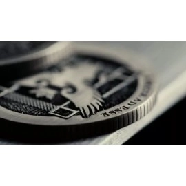 Silver Artifact Coin (Dollar) by Ellusionist
