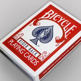 Mazzo di carte Bicycle Svengali Deck Red (Regina di cuori)