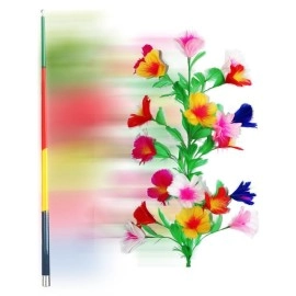 Vanishing Cane to Flowers - Multicolor