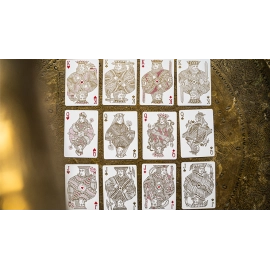 Mazzo di carte White Gold Edition V3 Playing Cards by Joker and the Thief